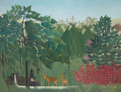 Der Wasserfall von Henri Rousseau